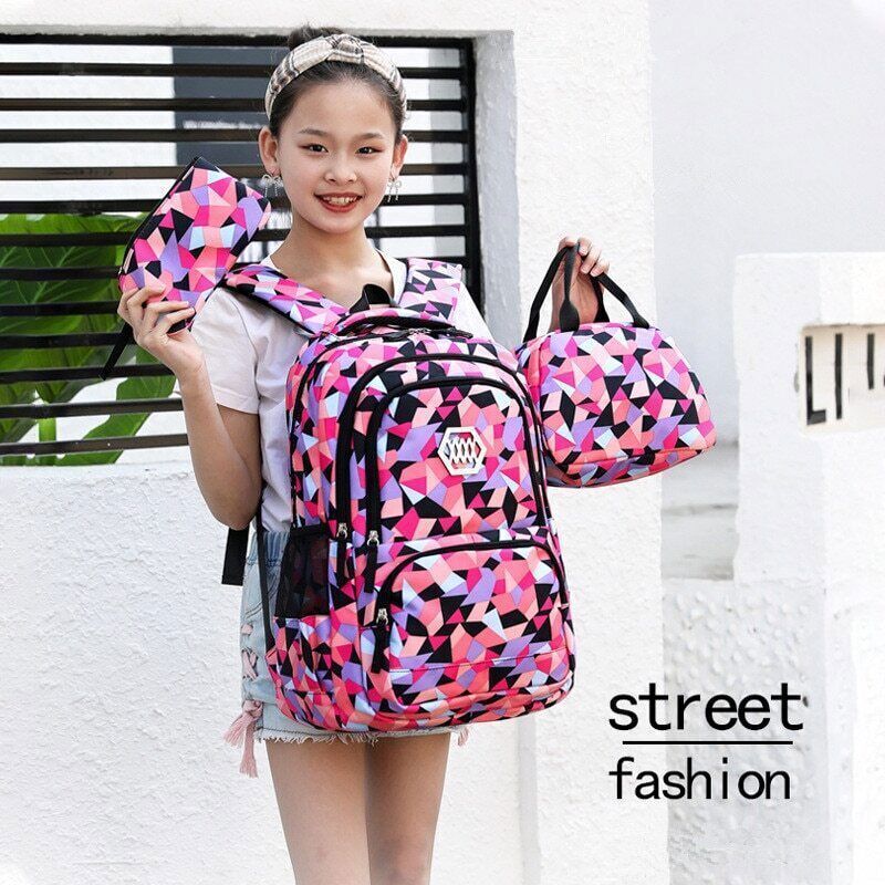 School Bags Teenagers Girls Schoolbag Boys School Backpack Set Bagpack Bags