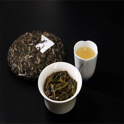Yunnan Pu-Erh Tea Cake Specialty Tea Natural Big Tree Pu'er Green Tea 357g
