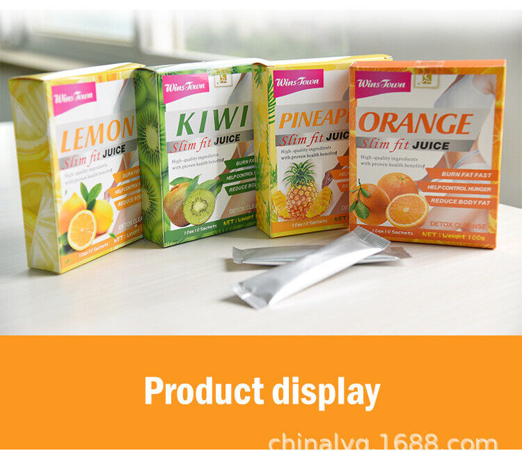 Slim Fit Juice Weight Loss Instant Orange Powder Pineapple Juice Slim Tea