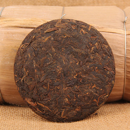 100g Chinese Pu-erh Tea Laoweidao Cooked Puerh Tea Organic Pu'er Black Tea Cake