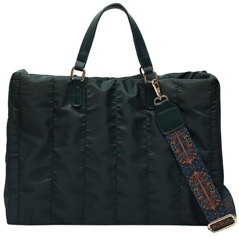 Warm Down Cotton Space Bag Handbags Women Shoulder Bags Shopper Bag