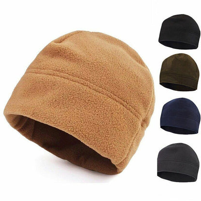 Winter Warm Fleece Hat Outdoor Skiing Hiking Cap Camping Hunting Thermal Cycling