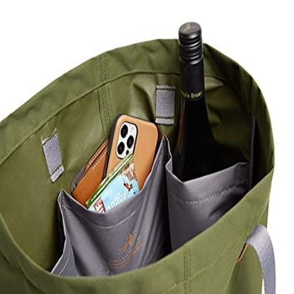Bellroy Market Tote – (Tote Shoulder Shopping Bag) One Size, Rangergreen