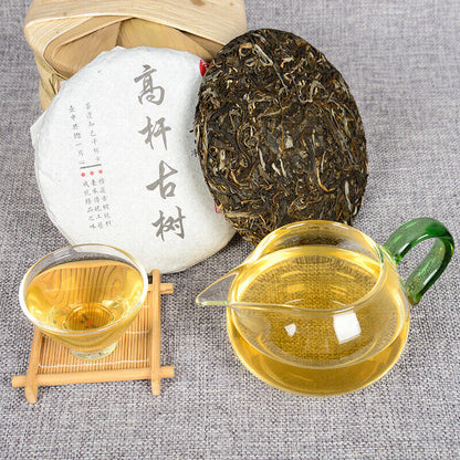 200g Pu'er Seven Seed Cake Tea High Pole Raw Tea Cake Early Spring Tea