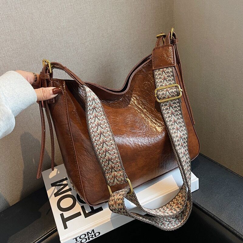 PU Leather Crossbody Bags Women Shoulder Bag Color Handbags and Purses