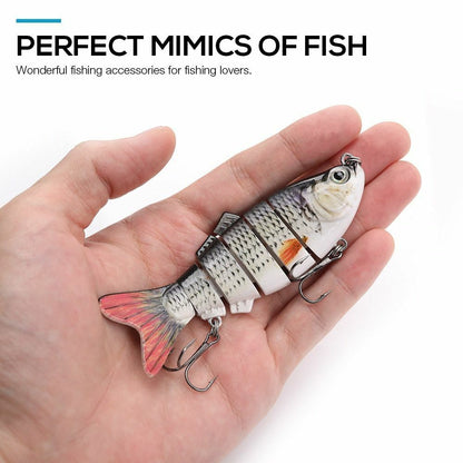 5Pcs/Set Sinking Wobblers Crankbaits Fishing Kit Artificial Hard Lures Swimbaits