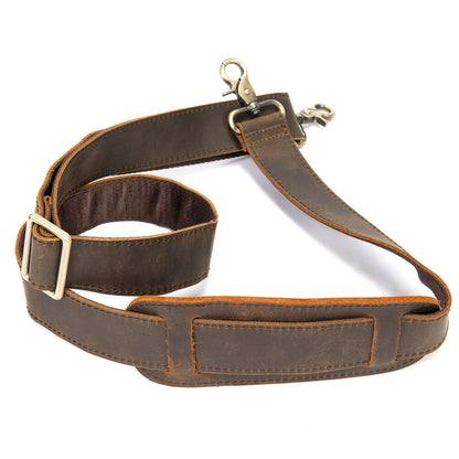 Genuine Leather Replacement Shoulder Strap for Briefcase Luggage Messenger Bag