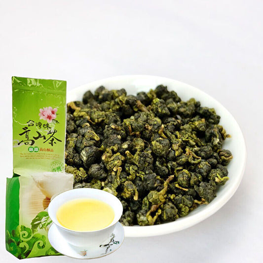 Organic High Mountain Fujian Taiwan Alishan Oolong Tea Milk Oolong Green tea