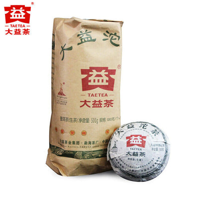 TAETEA Jia Ji Tuo Cha Dayi Pu-erh Tea Tuo 500g Sheng Puer Raw Tuocha