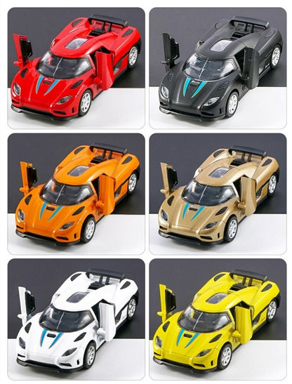 1:32 Koenigsegg CCR Diecast Model Car Collection Toy Vehicle Sports Gift Kids