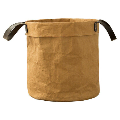 Laundry Basket Bag Foldable Cotton Linen Washing Clothes Hamper Storage Toys