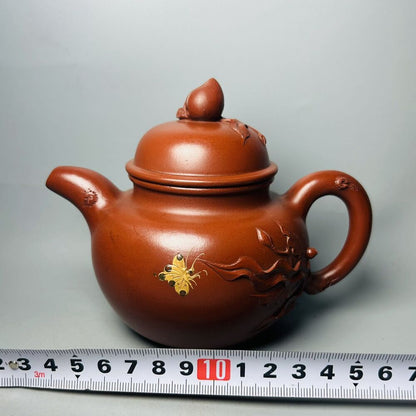 vintage China yixing purple clay teapot zisha ceremony nice teaware Collectible