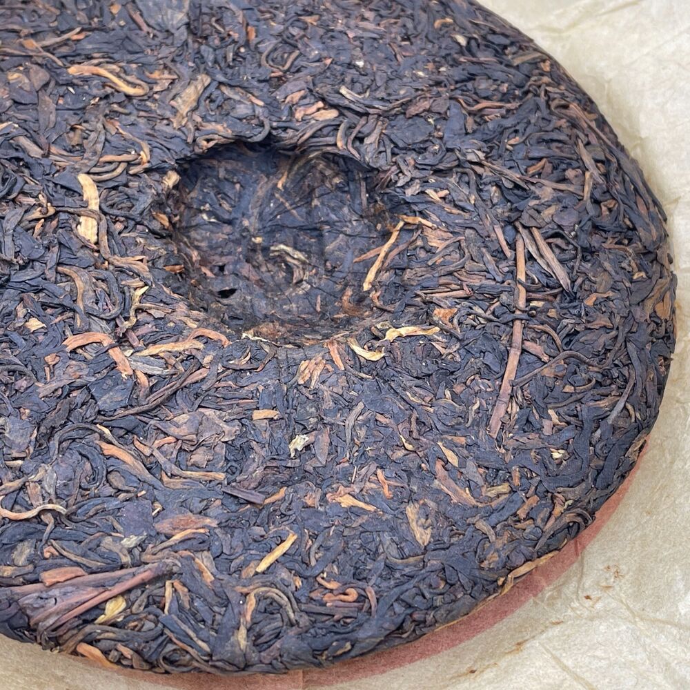 Pu-erh tea,2007,Custom Tea,China Tea Brand Yiwu Zhengshan Big Leaf Tea,357g,Raw
