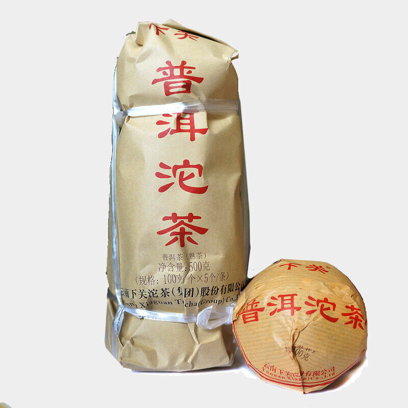 500g Tuocha Xia Guan Xiao Fa Tuo Cha Yunnan Ancient Tree Pu Er Ripe Pu-erh Tea