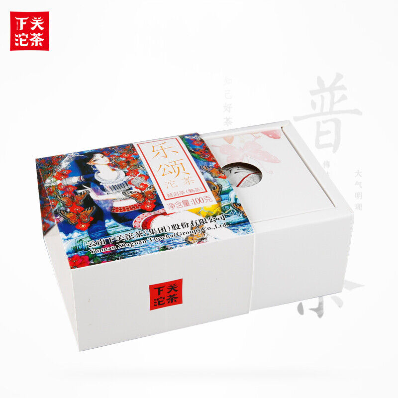 Le Song * 2016 XiaGuan Tuocha Yunnan Puer Ripe Tea Shu Pu-erh Pu'er Boxed 100g