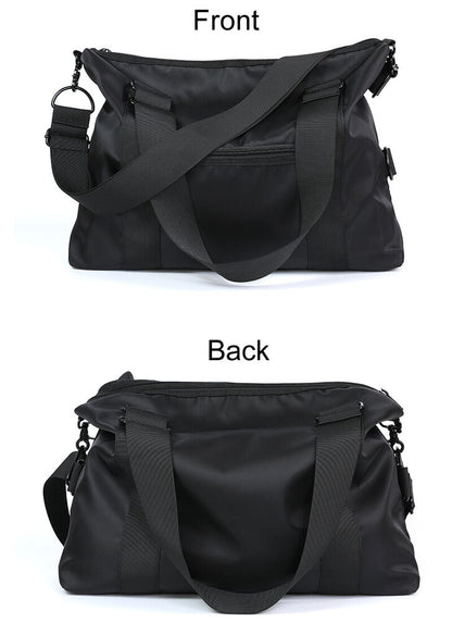 Convertible Water Resistant Nylon Shoulder Crossbody Bag Sport Gym Bag Messenger