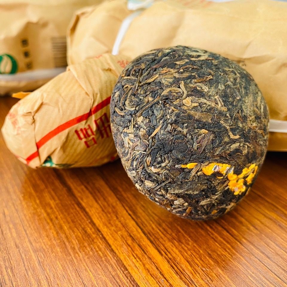 2007 Yunnan Fengqing Special Grade Tuo Tea Golden Ribbon Pu'er Tea Raw Tuo 500g