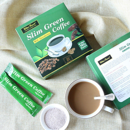 Slimming Green Coffee with Ganoderma for Weight Control Slimming 18 Packs/Box