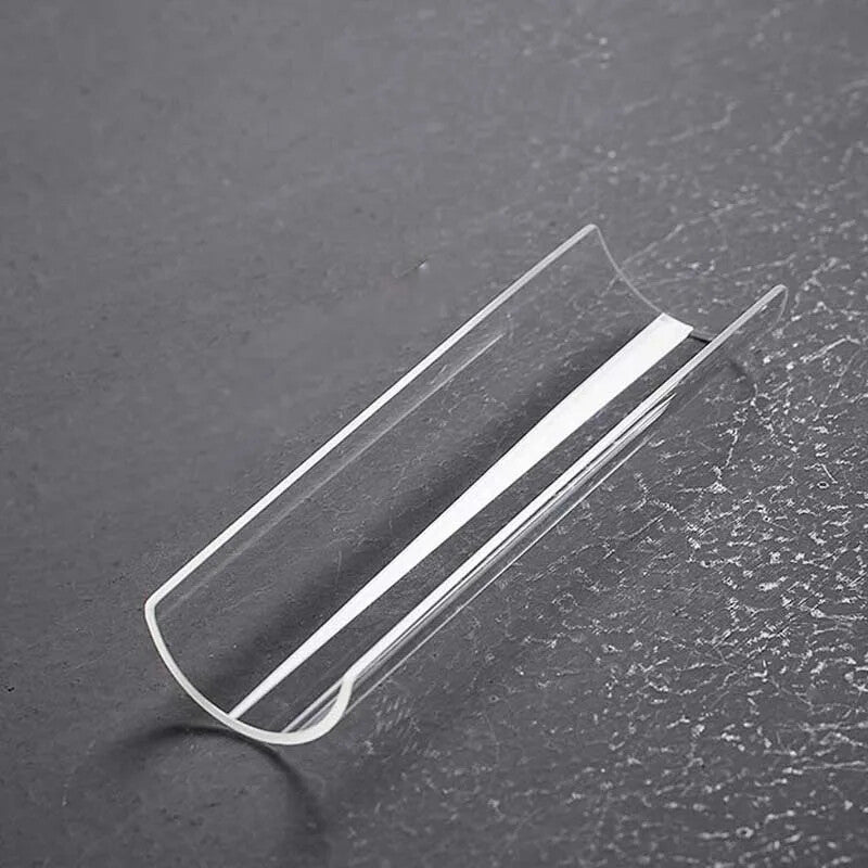 Transparent Frosted Tea Shovel Japanese Style Tea Making Tools Kungfu Tea Spoon