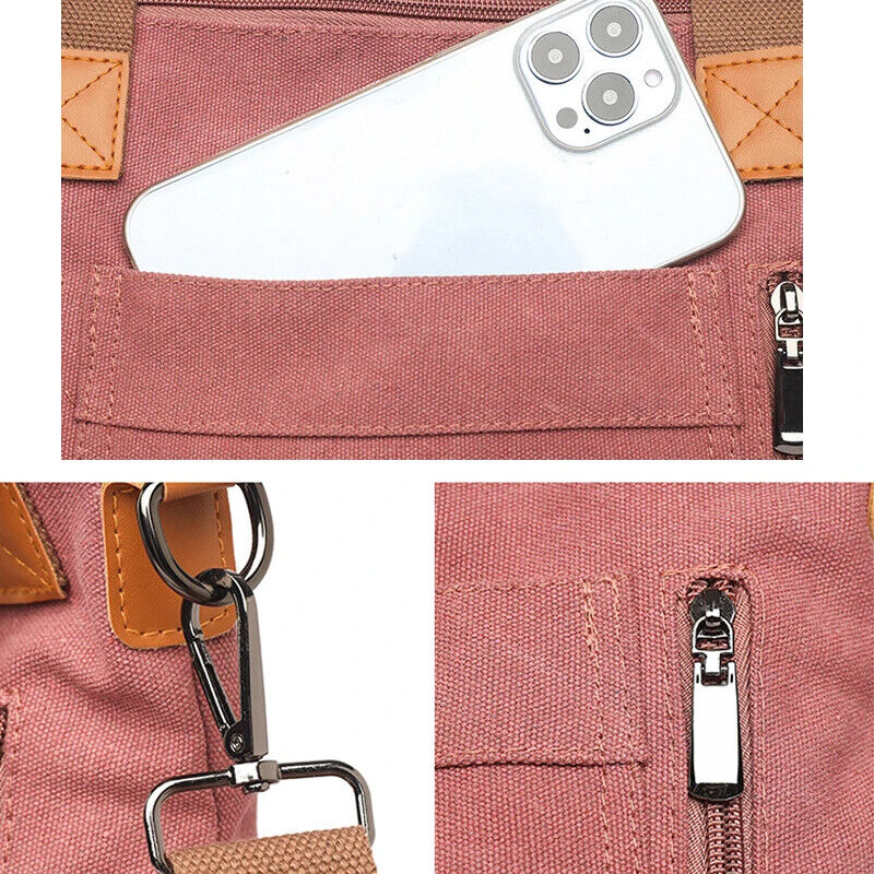 Women's Canvas Shoulder Bag Outdoor Shoulder Bag Women's Commuting Shoulder Bag
