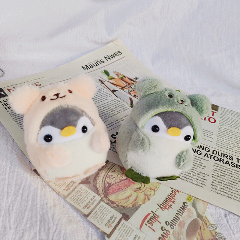 Plush Keychain Cute Penguin Doll Bag Pendants Keychains Toys Creative Key Chain
