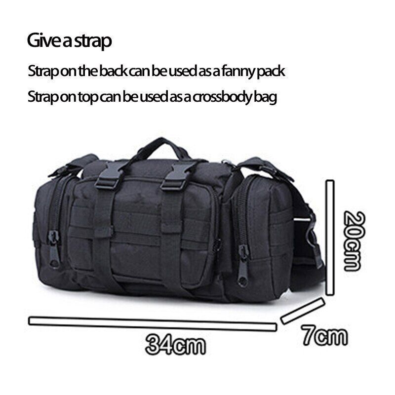 Man Backpack Backpack Men Waist Bag Tactical Belt Bag Sports Bags Camping