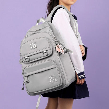 Girls School Bag Backpack Travel Pockets Daypack Schoolbag Women Student