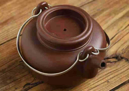 280cc chinese Yixing Handmade Zisha Dicaoqing clay Teapot DanBao Hu Tea Pot