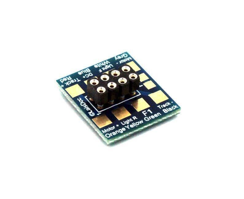 10pcs Dcc 8 Pin Nem652 Sockets + Solder Tabs for Model Railway Trains N Laisdcc