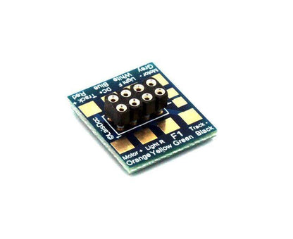 10pcs Dcc 8 Pin Nem652 Sockets + Solder Tabs for Model Railway Trains N Laisdcc
