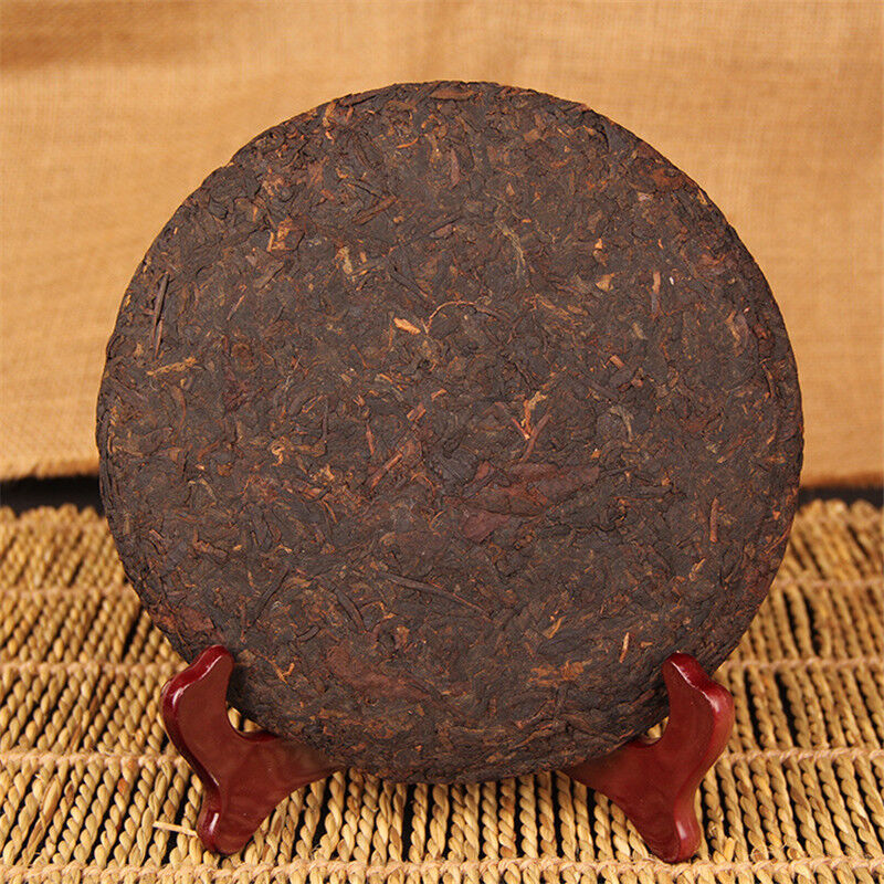 357g Yunnan Chinese Pu-erh Tea Cake Ripened Pu'er Tea Health Green Food Puer Tea