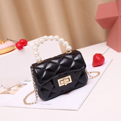 Handbag Synthetic Leather Small Shoulder Bags Cosmetic Little Square Chain Purse