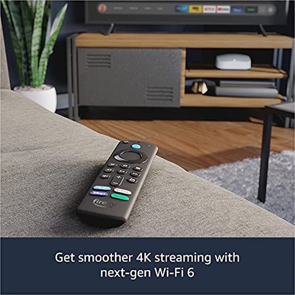 Fire TV Stick 4K Max Streaming Device Alexa Voice Remote (Includes TV Controls)