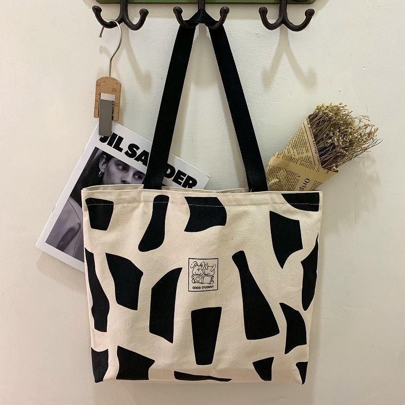 Canvas Totes Large Shoulder Bags Shopping Purse Handbag Tote Pouch 42*38 CM Bags