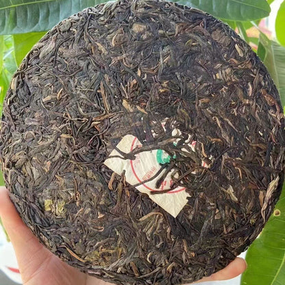 357g Yunnan Old Raw Pu-erh Tea Cake 2013 Banzhang Pu'er Raw Tea Puerh Cake Tea