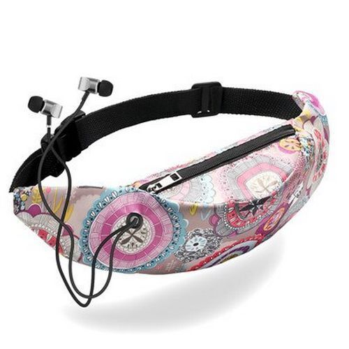 Women Waist Bag Waterproof Canvas Belt Bag Fanny Pack Sling Bags Phone Pouch 1PC