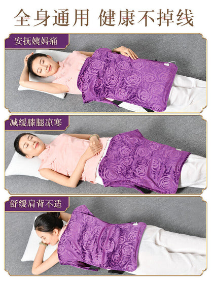 Wormwood Moxa Waist Shoulder Neck Bag Electric Heating Moxibustion Pack Tool 艾灸