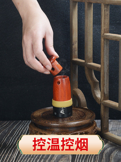 Facial Bianstone Moxibustion Pot Moxa Mugwort Tool Massage Apparatus Wormwood 艾灸