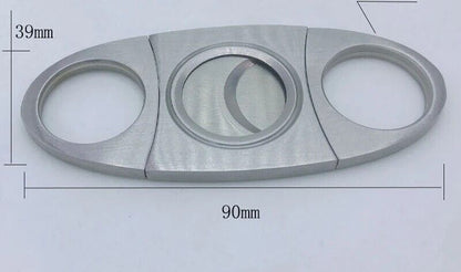 Cigar Cutter Holder Leather Portable Tool Protective Holster Smoking Accessories