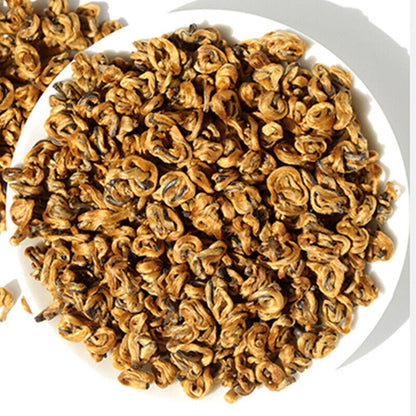 Yunnan Fengqing Dian Hong Huang Jin Luo Loose Leaf Golden Dianhong Balck Tea