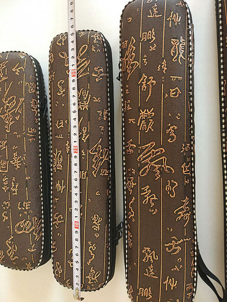 Bamboo Flute Box Shockproof Resistant to Moisture Instrument Flute Case Bag