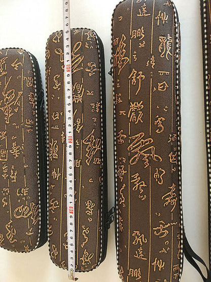 Bamboo Flute Box Shockproof Resistant to Moisture Instrument Flute Case Bag