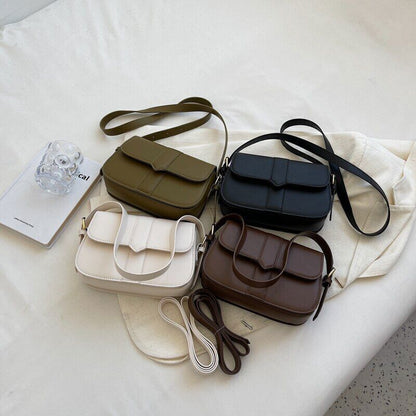 PU Leather Flap Shoulder Bags for Women Female Handbag