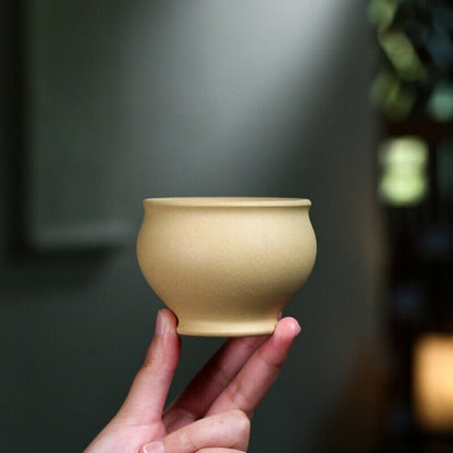 Handpainted Rooster Real Yixing Zisha Duan Clay Tea Cup Marked Master Cup 180ml