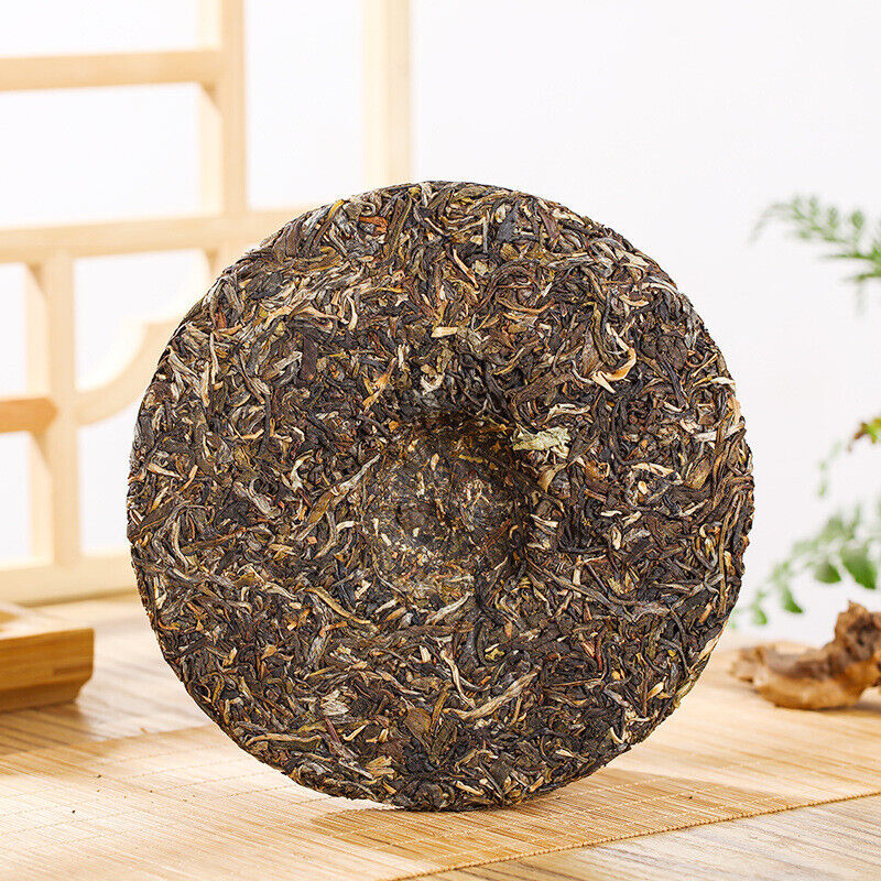 Yunnan Puerh Raw Tea Thin Lotus Pond Puerh Raw Cake Puerh Tea 357g/12.59oz