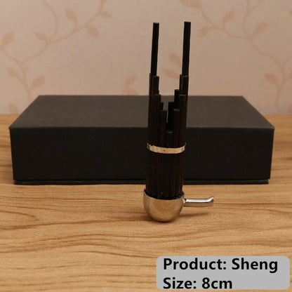 Miniature Guzheng Model Mini Musical Instrument Desktop Ornaments Chinese Gifts