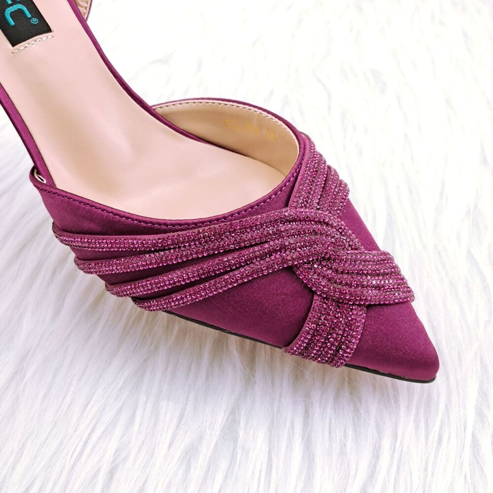 With Cashew Bag Exquisite Banquet Ladies Shoes And Bag