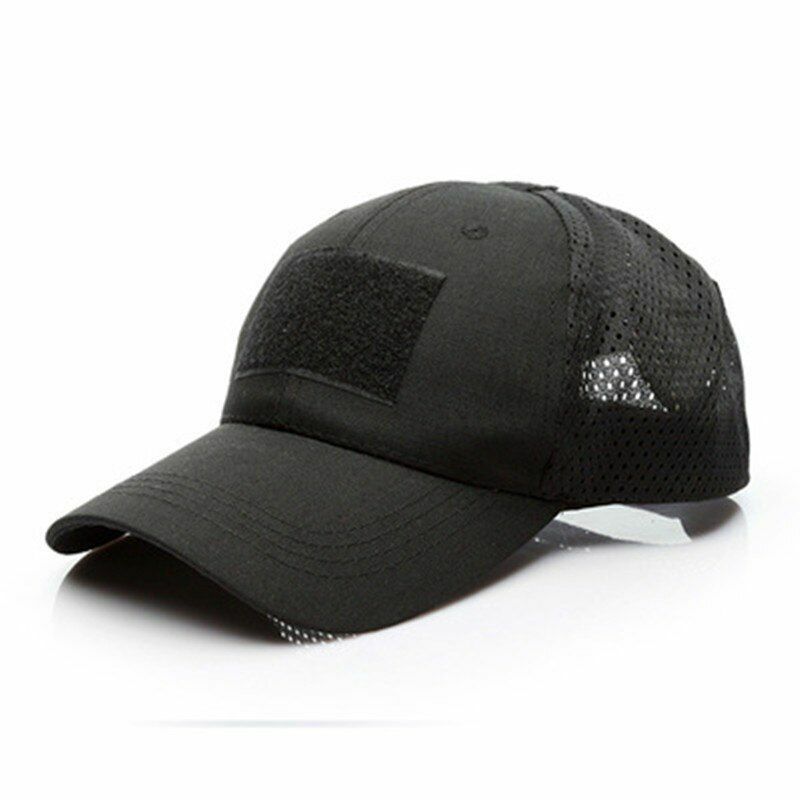 Airsoft Cap Breathable Sun Visor Trucker Hat Mesh Hunting Hiking Spring Tactical