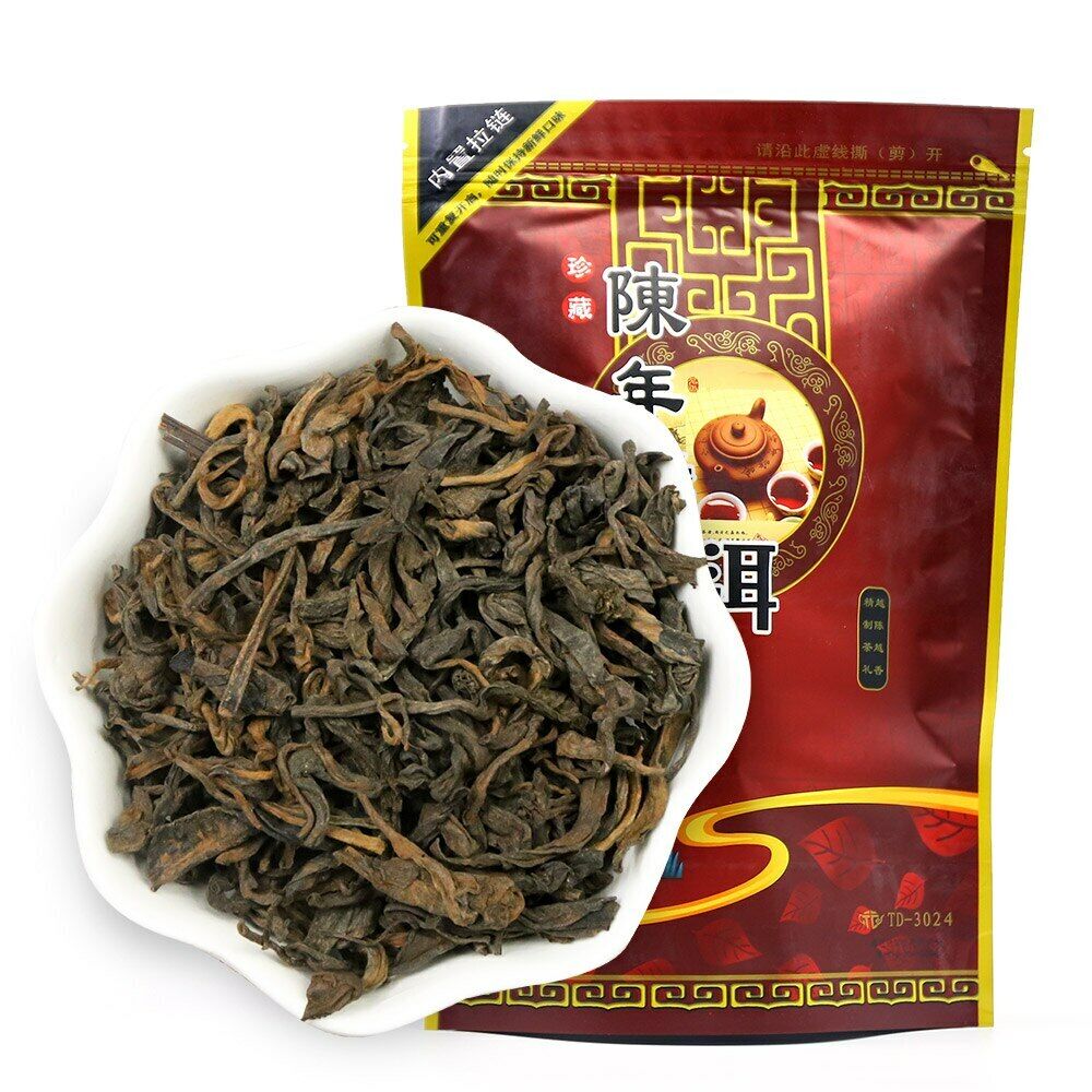 Chinese Pu-erh Loose Leaf Healthy Tea Year Ripe Puer China Yunnan Shu Pu Erh
