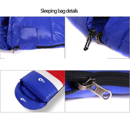 White Duck Down Outdoor Camping Sleeping Bag Winter Keep Warm Thickness